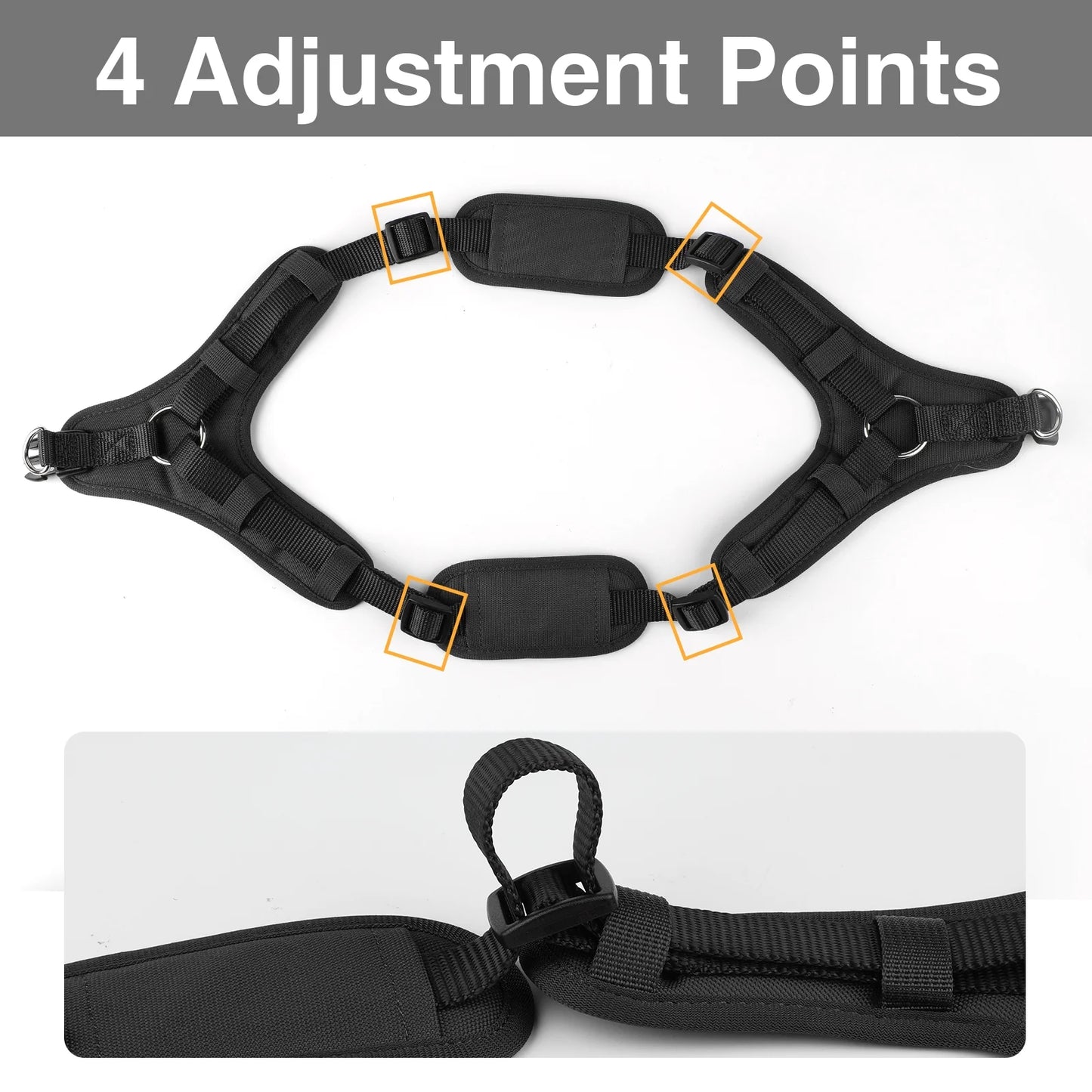 No Pull Dog Harness, Easy Walk Dog Harness,Mesh Breathable Padded Dog Vest Harness Step-In No Choke Adjustable Dog Harness for Small Medium Large Dogs - Black S